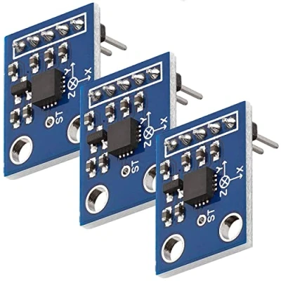 Bild av AZDelivery 3 x GY 61 compatible with ADXL335 accelerometervinkelmodul kompatibel med Arduino