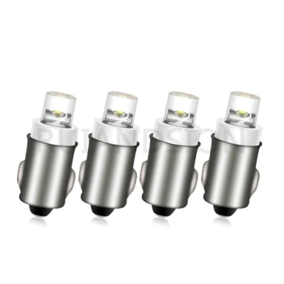 Bild av Ruiandsion 4 st BA7S led instrumentpanel glödlampor F3 1 12 V DC 50 LM vit auto interiör lampa lju, negativ jord