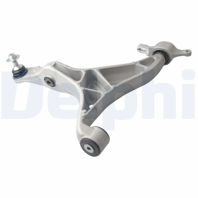 Bild av DELPHI TC3973 Länkarm, hjulupphängning Vänster, Nedre, Fram Länkarm (tvär ) Aluminium JEEP: GRAND CHEROKEE 4