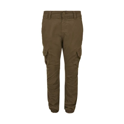 Bild av Urban Classics pojkar Cargo joggingbyxor träningsbyxor, OLIV, 110/116 cm