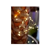 Bild av Eurolite 50499260 Ljuskedja (bunt) Inomhus/utomhus via strömförsörjning Antal glödlampor 500 LED (RGB) Varmvit Belyst Längd: 5 m