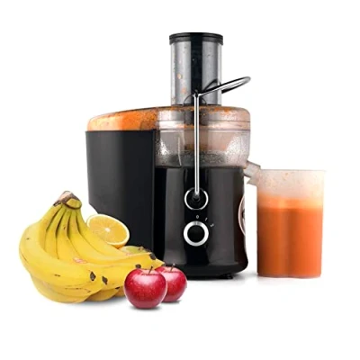 Bild av STARLYF Juicemixer för juice och smoothies, juicepress, frukt grönsaker, 2 hastigheter, stor storlek, självrengörande alternativ, smoothies på några sekunder,