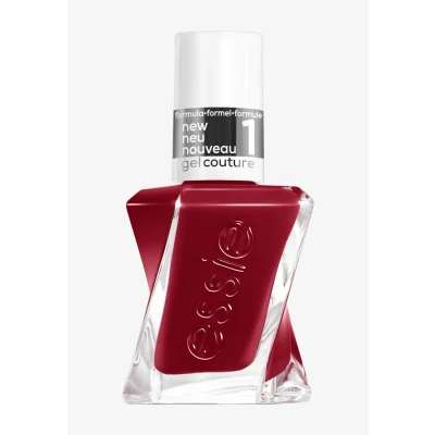 Bild av essie Långvarigt nagellack med glänsande finish, manikyr utan UV ljus, gelcouture, färg: nr 509 måla den gown red, röd, 1 x 13,5 ml
