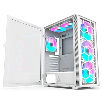 Bild av Montech X3 Glass Midi Tower, DRGB, Tempered weiß