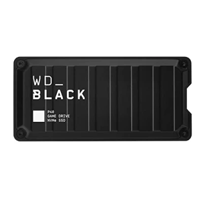 Bild av WD_BLACK P40 1 TB spelenhet SSD, extern ssd enhet, bärbar, fungerar med Playstation, PS5, Xbox, PC &amp; Mac, Superspeed USB 3.2 Gen 2x2, upp till 2000 MB/s, instrumentpanel, anpassningsbar