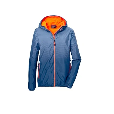 Bild av killtec pojkar funktionell jacka/regnjacka med huva KOS 139 BYS JCKT, mörk denim, 128, 42992 000