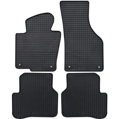 Bild av Petex 69110 Set med golvmatta gummi fram och bak 4 svart VOLKSWAGEN: Passat B7 Variant