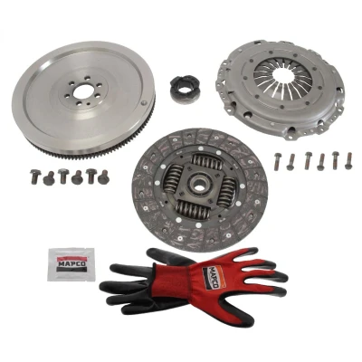 Bild av MAPCO 10767 Kit d&#039;Embrayage à quatre pièces avec butée de débrayage, volant moteur 228 VOLKSWAGEN: Golf 6, 5, Touran I, AUDI: A3 3/5 portes