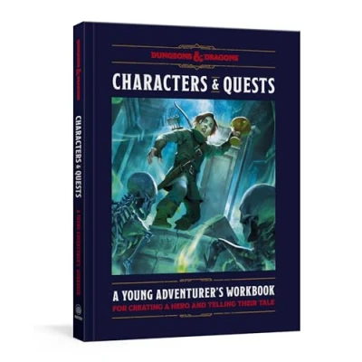 Bild av Characters &amp; Quests (Dungeons Dragons): a Young Adventurer&#039;s Workbook for Creating Hero and Telling Their Tale