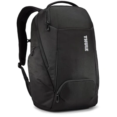 Bild av Thule Accent Laptop Backpack New Fits MacBook Hardshell Protective Compartment Quick Access Front Pocket Side Zipper 100% Recycled Fabric Hidden Back