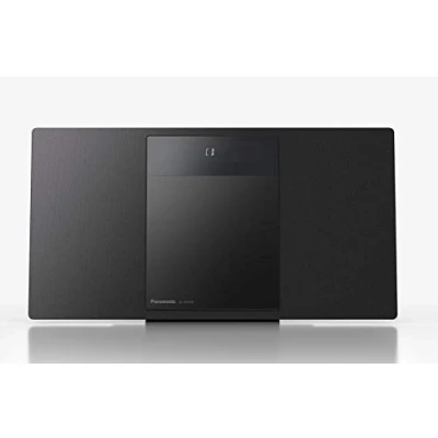 Bild av Panasonic SC HC410EG K Micro Chain for Home (40 W, Space Tune by Technics, Bluetooth, Dual USB, FM, AUX 3.5 mm, Wall Mounted, Stylish and Minimalist, Wrap Sound) Black