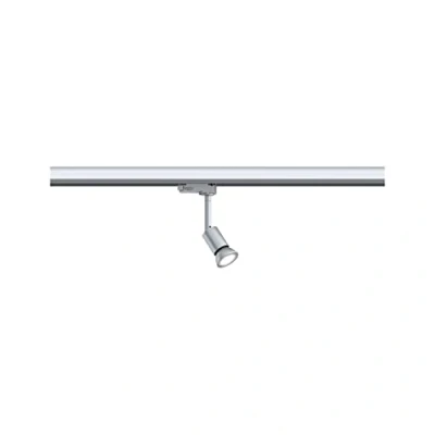 Bild av Paulmann 95527 skensystem ProRail3 skena spot Purell GU10 max. 10 W 230 V silver, krom takskena metall, plast