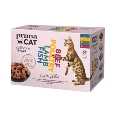 Bild av Våtfoder Multipack i Gelé för Katt 12 x 85 g