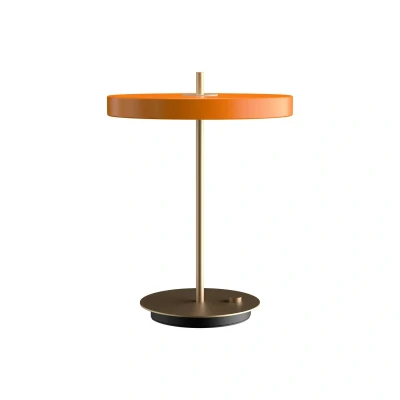 Bild av UMAGE LED bordslampa Asteria Table, USB, orange/mässing