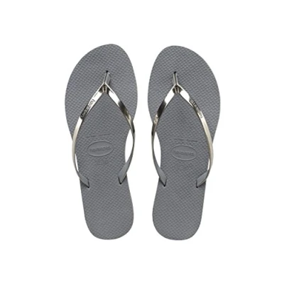 Bild av Havaianas You Metallic, damsandaler, Stålgrå, 37/38 EU
