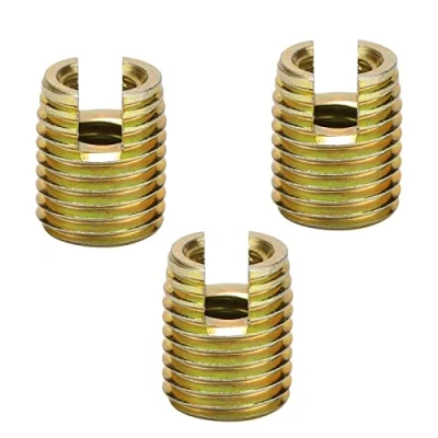 Bild av 20 stycken 302 gänginsatser av kolstål, reparationsring, reparationssats, gängreparationsinsats (inre M8 x 1,25 utsida M12 1,5 längd 15 mm)
