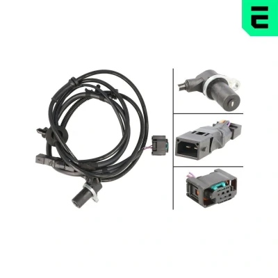 Bild av OPTIMAL 06 S292 Capteur ABS passif 1195 1345, 920 AUDI: A4 B6 Avant, Berline, B6/B7 Cabriolet