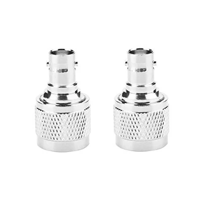 Bild av Akozon typ N till BNC adapter 2 st hane hona RF koaxial testomvandlare