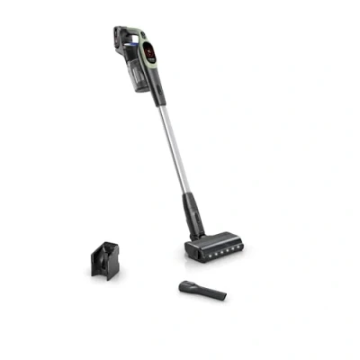 Bild av Bosch BBS921TBA sladdlös dammsugare Unlimited 9, 3,0 Ah batteripaket, MicroClean teknik, Easy Empty dammbehållare, LED lampor, grön
