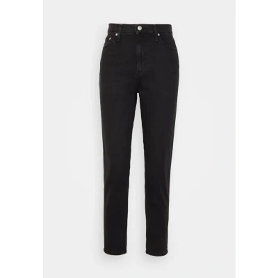 Bild av Calvin Klein Jeans MOM Tapered Fit, Storlek: 24, Denim black