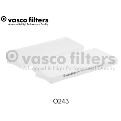 Bild av DAVID VASCO O243 Filtre d&#039;habitacle à particules 239 108 20 RENAULT: MASTER 3 Kasten, Kangoo II Express, / Grand