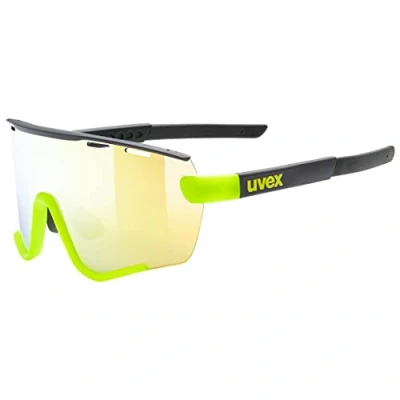 Bild av uvex sportstyle 236 Set sportglasögon för dam och herr imskydd inkl. utbytbara linser black yellow matt/yellow one size