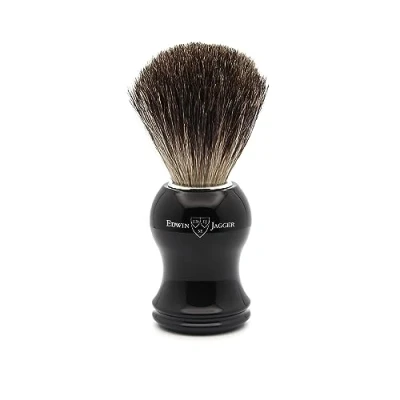 Bild av Edwin Jagger Pure Badger rakborste för takhår ebenholts imitation, 1 pack (1 x styck)