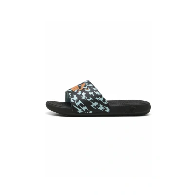 Bild av Puma Cool CAT 2.0 Poised 2 Race PS Slide Sandal, svart orange glo Safe Lake, 12 UK barn, säker sjö, 31 EU