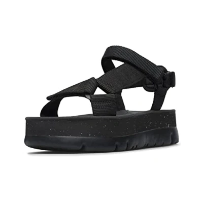 Bild av Camper Oruga Up K200851 Sandal för kvinnor, Svart, 38 EU