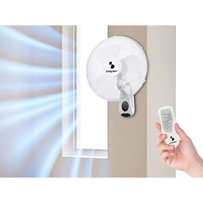 Bild av BEPER P206VEN600 Wall Mounting Fan Mounted with Remote Control and Timer