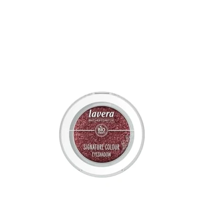 Bild av lavera Signature Colour Eyeshadow Pink Moon 09 rosa ekologisk mandelolja &amp; E vitamin vegan skimrande intensiv färgglans (1 styck), 2,0 gram
