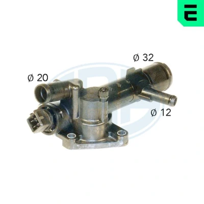 Bild av ERA 350093A Thermostat d&#039;eau 89 avec joint d&#039;étanchéite capteur Matière plastique boîtier RENAULT: SCENIC 2, CLIO Kangoo I
