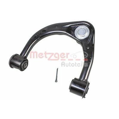 Bild av METZGER 58125702 Bras de suspension avec rotule suspension, support en caoutchouc Essieu avant droit, supérieur barre oscillant transversal