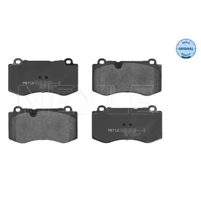 Bild av MEYLE 025 239 6018 Jeu de plaquettes frein ORIGINAL Quality Essieu avant préparé pour indicateur d&#039;usure avec tôle anti bruit