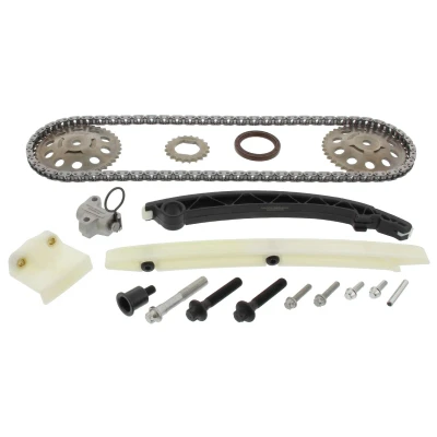 Bild av MAPCO 75705 Jeu de distribution à chaînes avec roues dentées pour arbre cames, kit montage Chaîne fermée, Simplex OPEL: Corsa D 3/5 portes