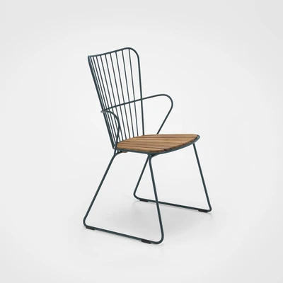 Bild av HOUE Paon dining chair Matstol Pine green H90 x D54 W55 cm