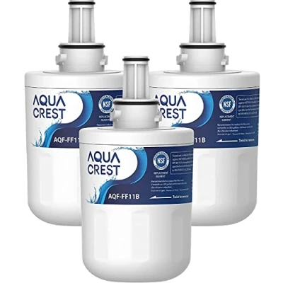 Bild av Aqua CREST DA29 00003G Kylvattenfilter, Kompatibel med Samsung Pure Plus 00003B DA97 06317A DA61 00159A HAFCU1 / XAA HAFIN2 EXP APP100 WF289, Paketet Kan Variera (3)