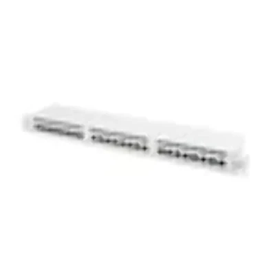 Bild av Lanberg PPS6 1024 S 24 Port Patch Panel 1U 19&quot; Cat6 Shielded Grey RAL7035
