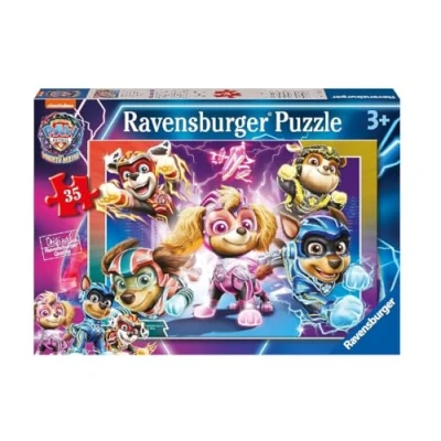 Bild av Ravensburger Puzzle Paw Patrol The Mighty Movie, 35 bitars pussel, pussel för barn, rekommenderad ålder 3+ år
