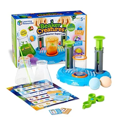 Bild av Learning Resources Beaker Creatures Flytande Reaktor Super Lab 15 Stycken Uppsättning