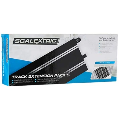 Bild av Scalextric C8554 Spårförlängning Pack 5, Svart, 8 x 350 mm
