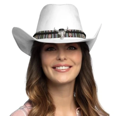 Bild av Boland Cowboyhatt Django för vuxna, västernhatt karnevaldräkt, karneval och temafest