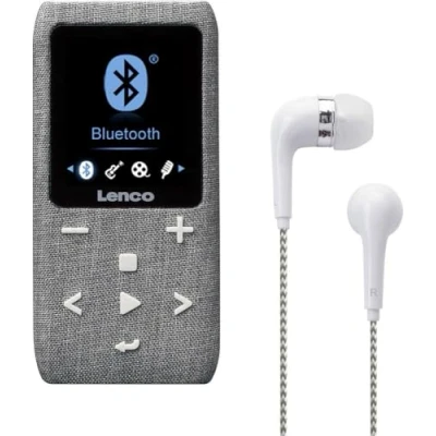 Bild av Lenco Xemio 861GY MP3/MP4 Player with Bluetooth® 8GB Micro SD Card Grey MP3 spelare 8 GB