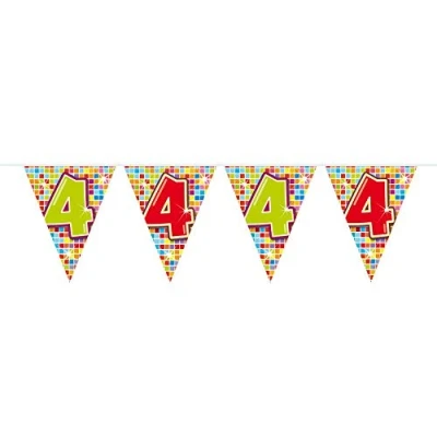 Bild av Folat BV Mini Bunting Blocks 4 years 3mtr.