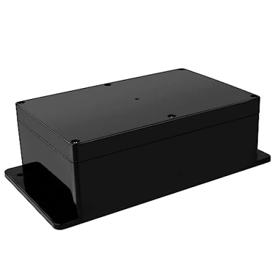 Bild av Therlan kopplingsdosa svart vattentät IP65, distributionsdosa ABS plasthölje elektronikhölje ytmonterad fördelningsbox utomhus 230 x 150 85 mm