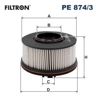 Bild av Bränslefilter FILTRON PE 874/3