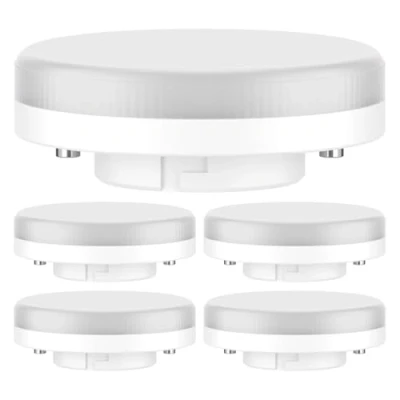 Bild av ledscom.de 5 st GX53 LED lampa, varmvit (2700 K), 4,2 W, 372lm, 96, matt