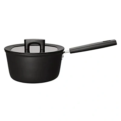 Bild av Fiskars kastrull, kapacitet: 2,5 liter, Passar alla hällar, aluminium/bakelit, reptålig, non stick beläggning, Hard Face, 1052235