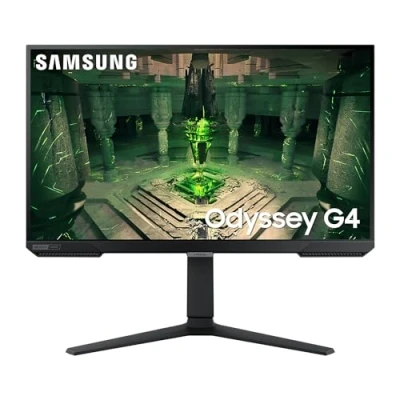 Bild av Samsung Odyssey G4B spelskärm LS27BG400EU, 27 tum, IPS panel, full HD upplösning, AMD FreeSync Premium, G Sync kompatibel, 1 ms (G/G) svarstid, uppdateringsfrekvens 240 Hz, svart