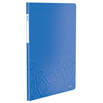 Bild av Leitz A4 displaybok, 20 fickor, 40 arkkapacitet, genomskinliga blå, Urban Chic Range, 46510032